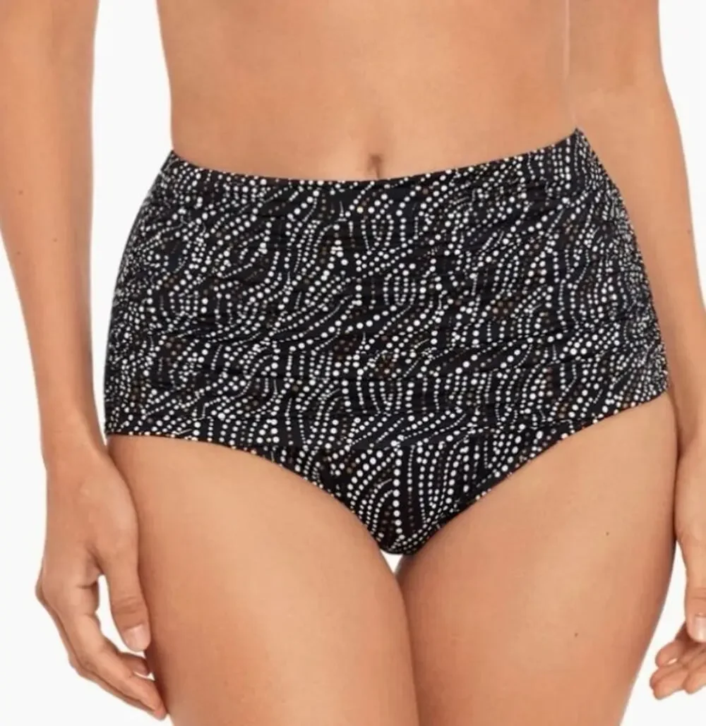 Miraclesuit Bronze Age Norma Jean Retro Swim Bottom Bronze Brn 10 NWT